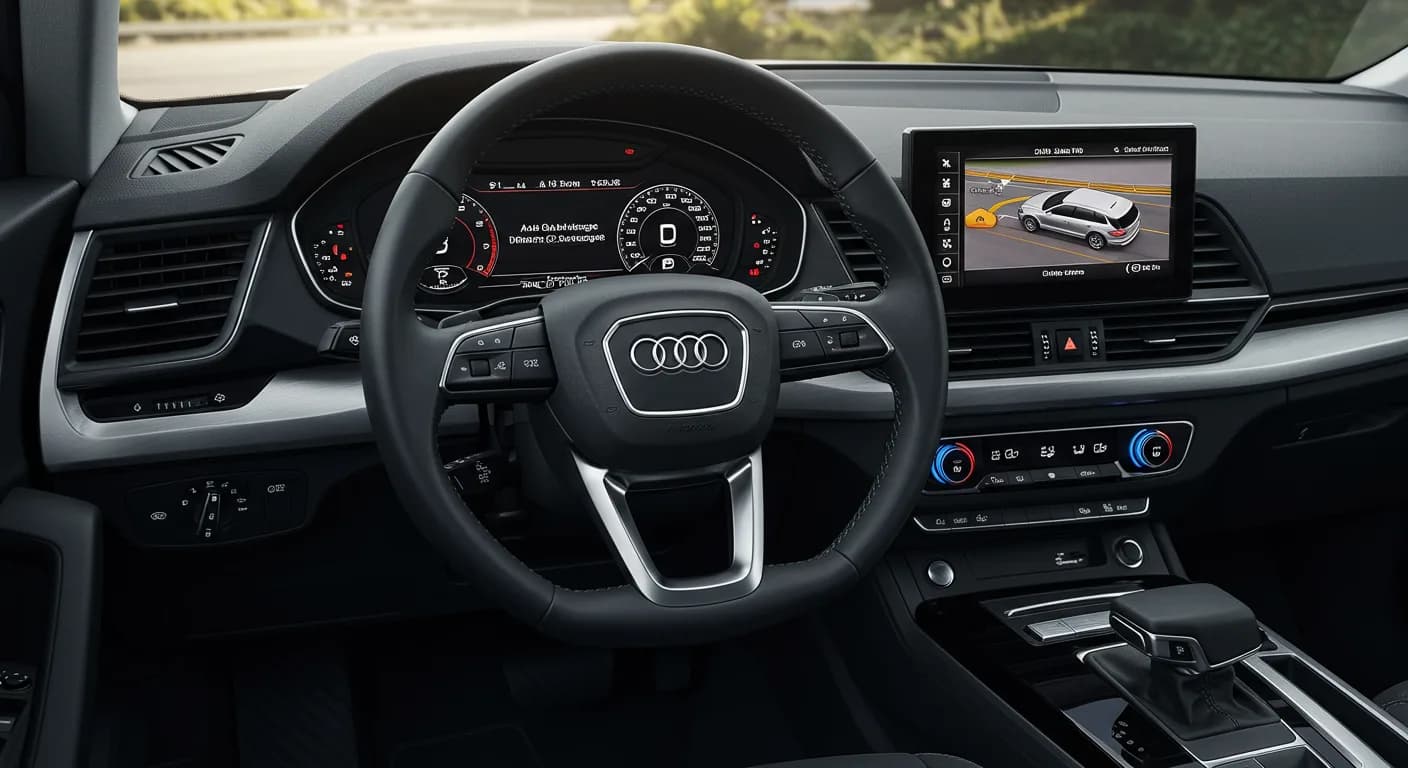 2024 Audi Q5 e — 2024 Audi Q5 e warning message