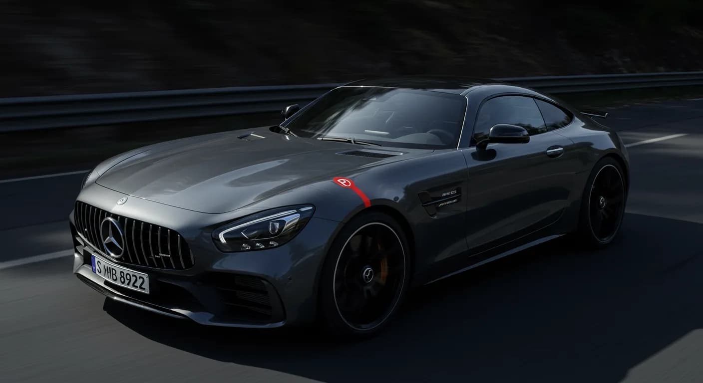2021 Mercedes-Benz AMG GT — Mercedes-Benz AMG GT P button malfunction