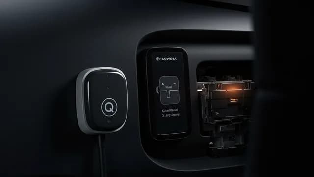 2024 TOYOTA Camry — Toyota Qi wireless charger