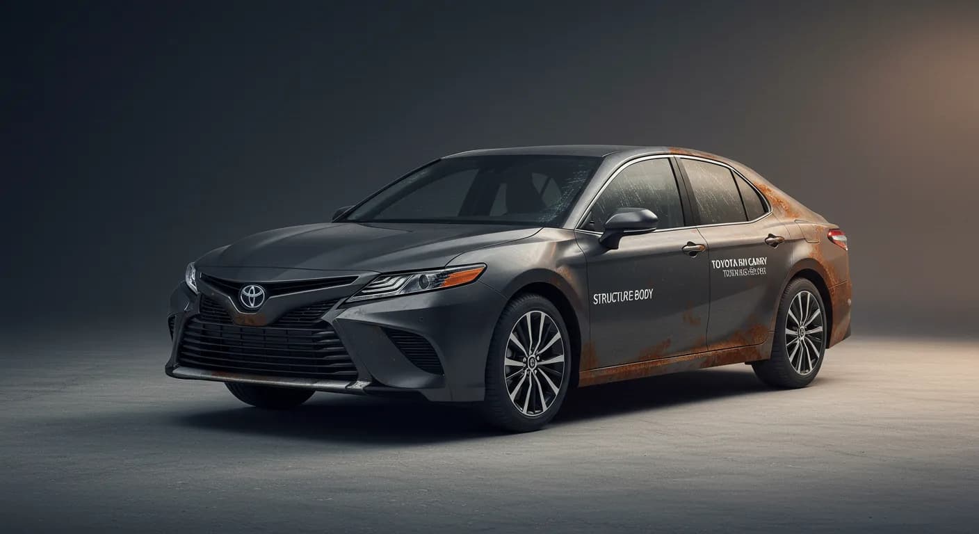 2024 TOYOTA Camry — Toyota Camry iron particle rust
