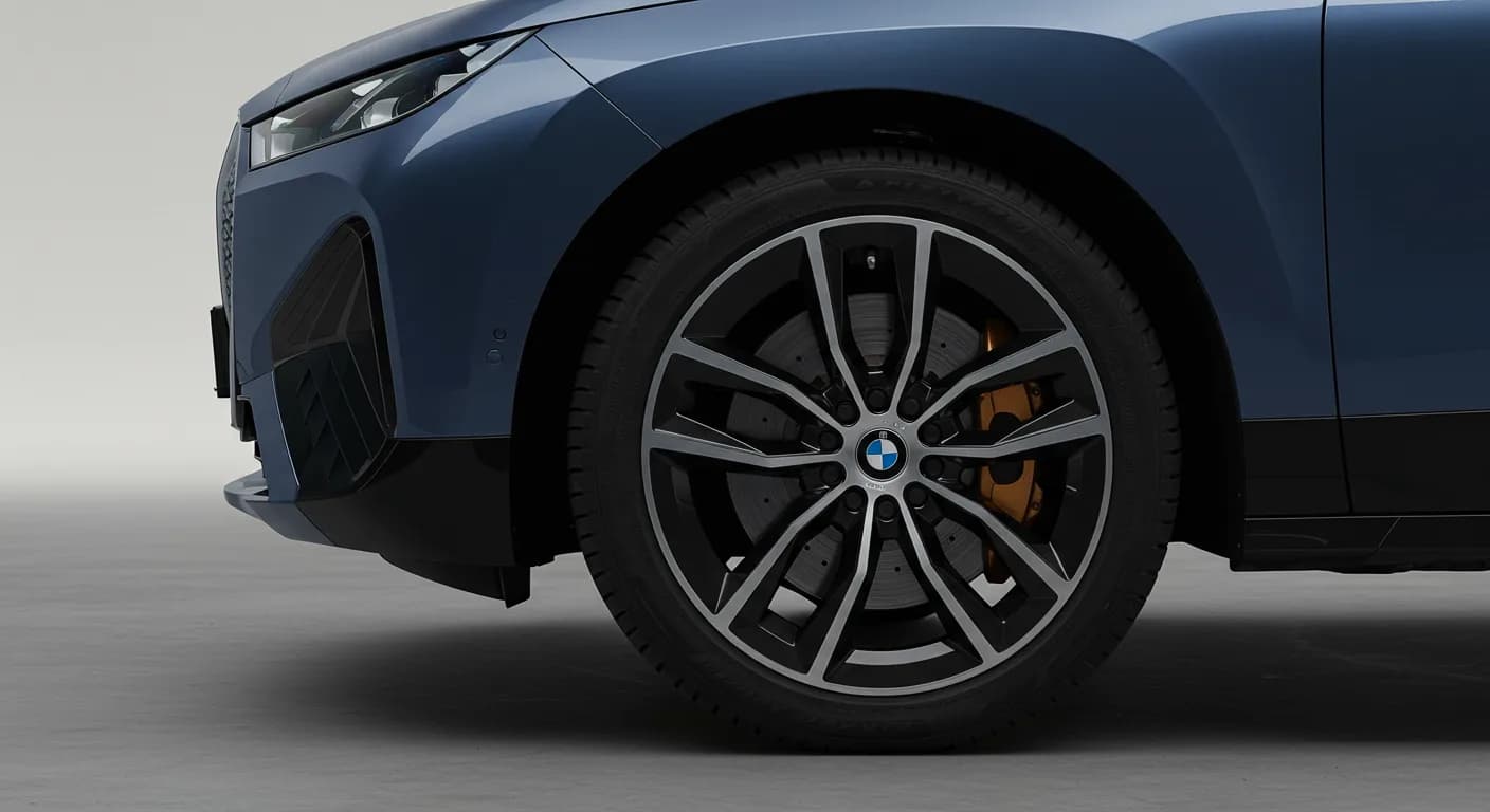 2024 BMW iX — BMW iX front axle noise
