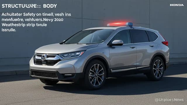 2024 Honda CR-V — Honda CR-V weatherstrip issue