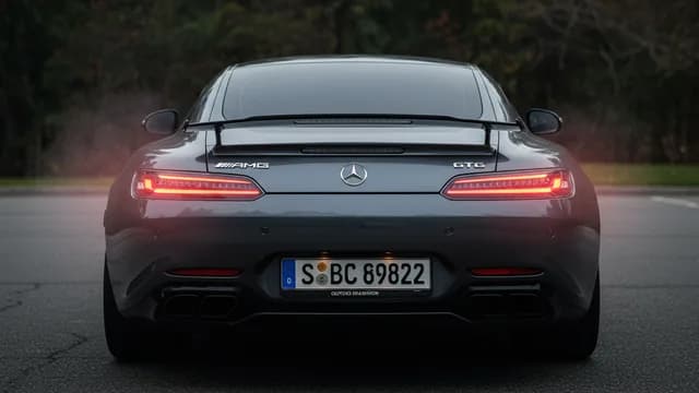 2021 Mercedes-Benz AMG GT — Mercedes-Benz AMG GT rear lamps fogged