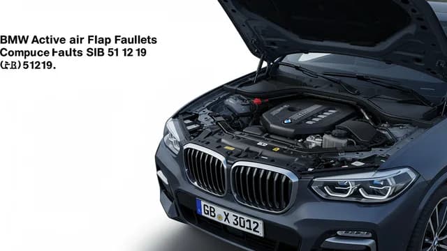 2024 BMW X5 — BMW active air flap fault