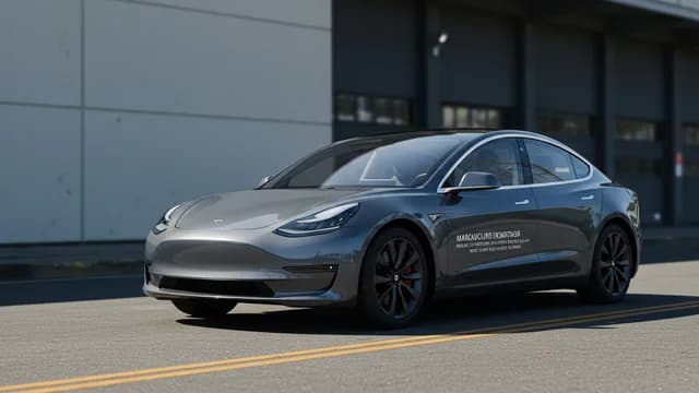 2023 TESLA Model 3 — 2023 TESLA Model 3 manufacturer_communication