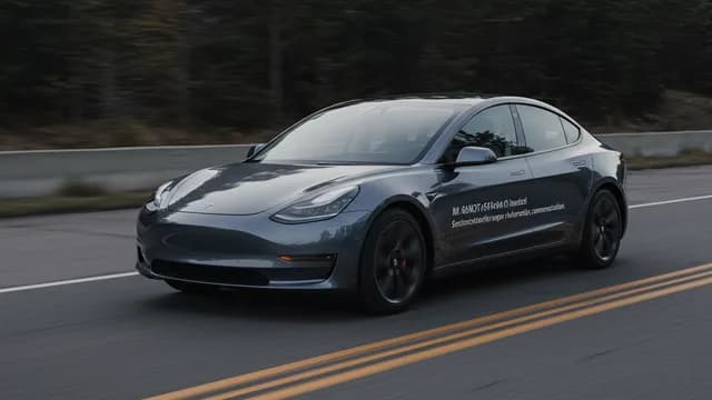 2022 TESLA Model 3 — 2022 TESLA Model 3 manufacturer_communication