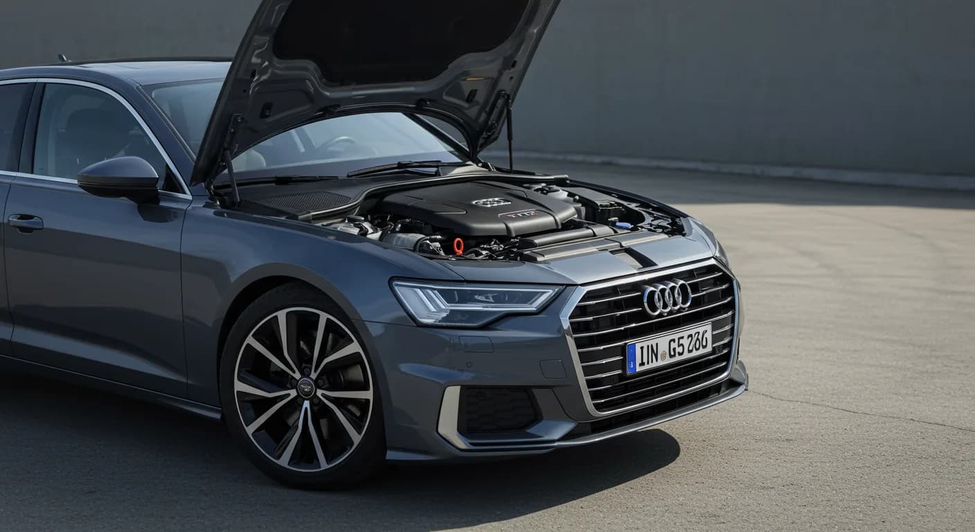 2022 Audi A6 — Audi TFSI coasting function