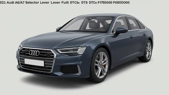 2021 Audi A6 — 2021 Audi A6 selector lever fault