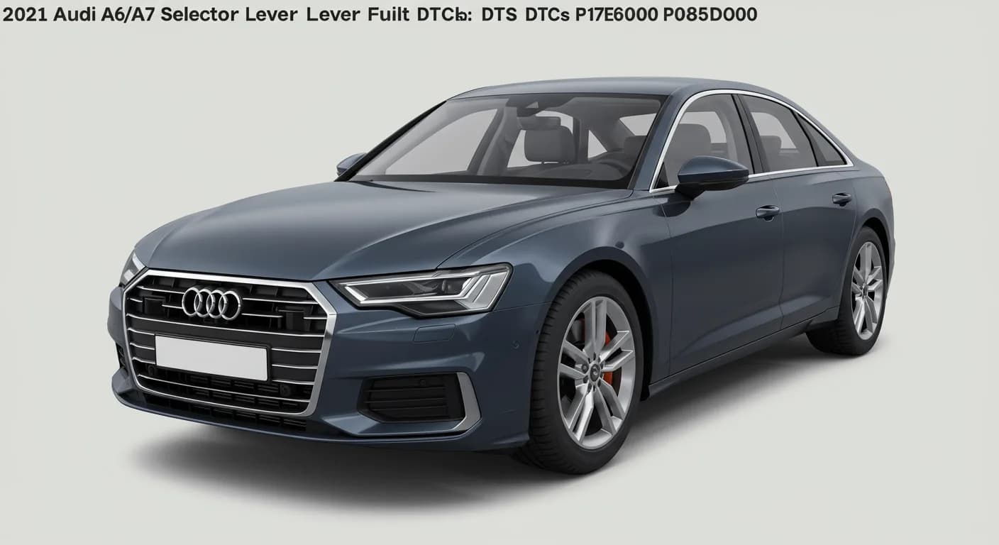 2021 Audi A6 — 2021 Audi A6 selector lever fault