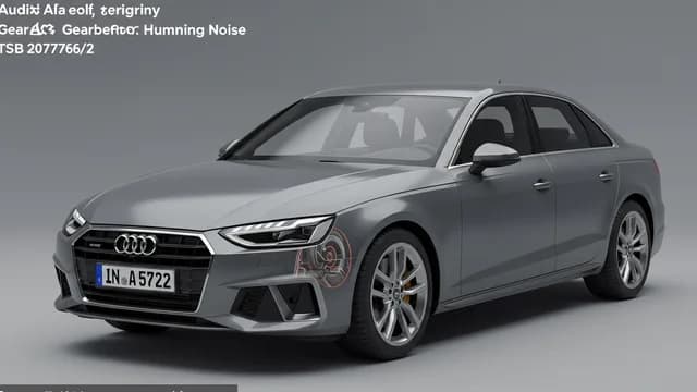 2021 Audi A4 — Audi A4 gearbox humming noise