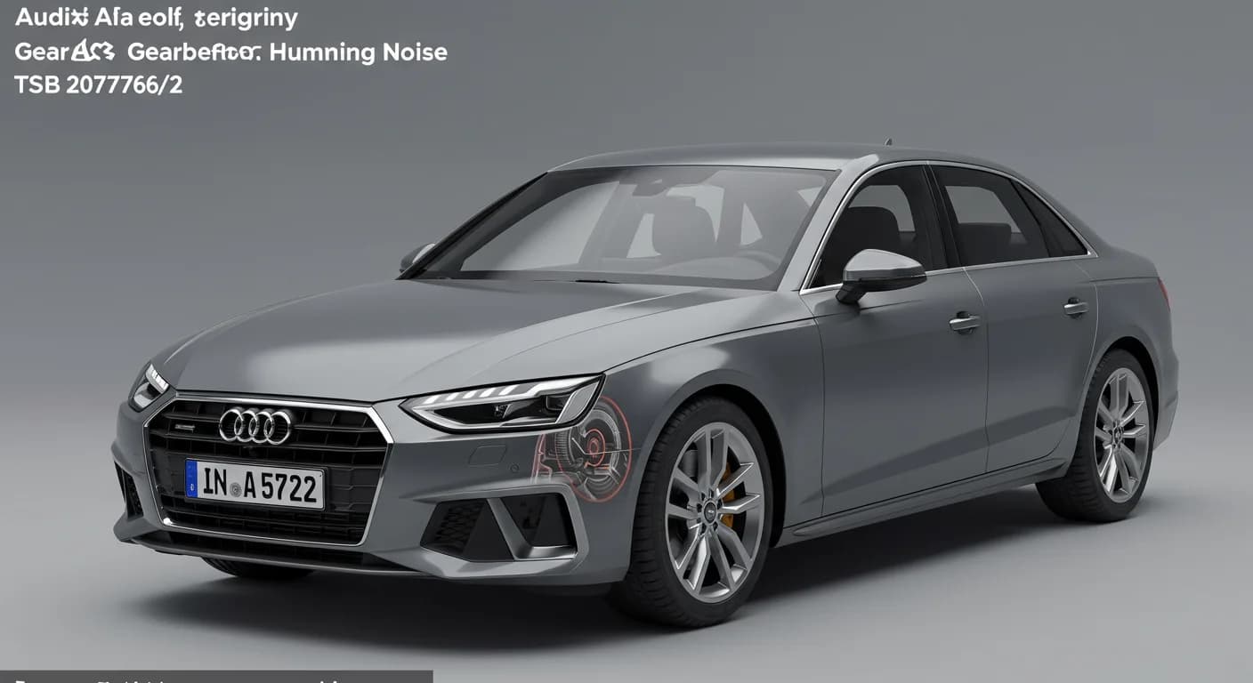 2021 Audi A4 — Audi A4 gearbox humming noise