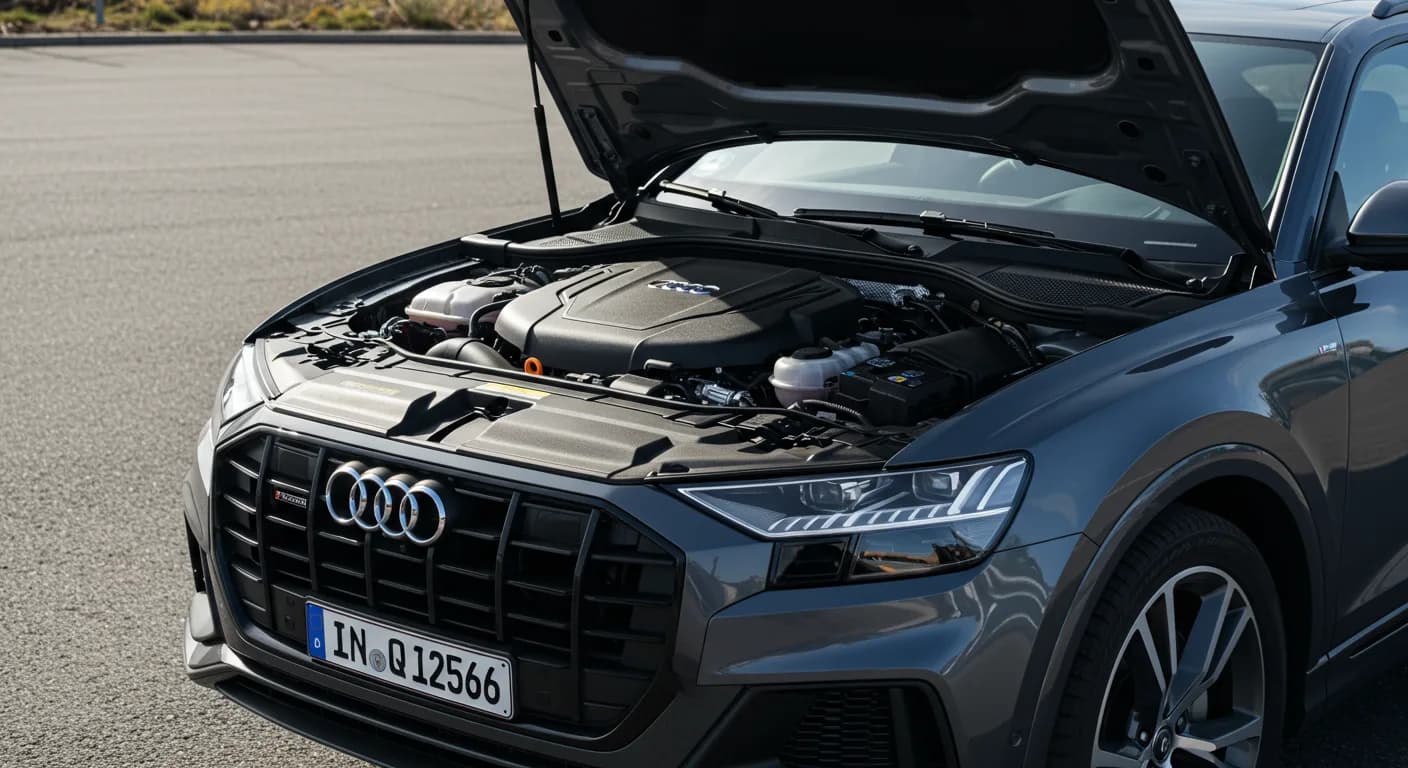 2024 Audi Q8 — Audi engine start system fault B200047