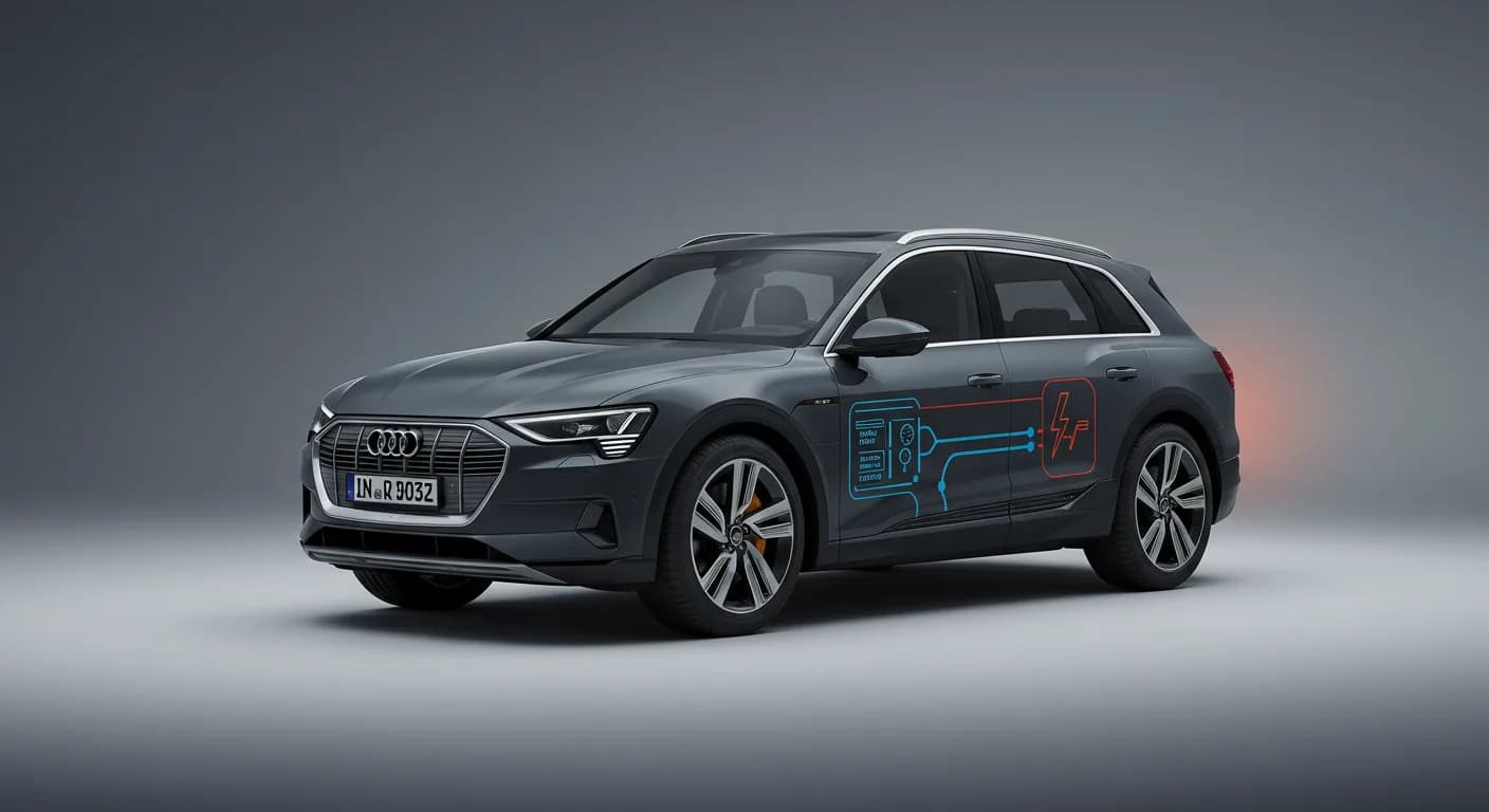 2021 Audi e-tron — Audi e-tron pre sense icon