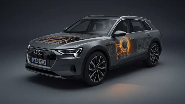 2023 Audi e-tron — Audi e-tron speaker rattle