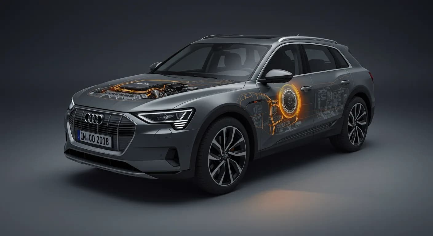2023 Audi e-tron — Audi e-tron speaker rattle