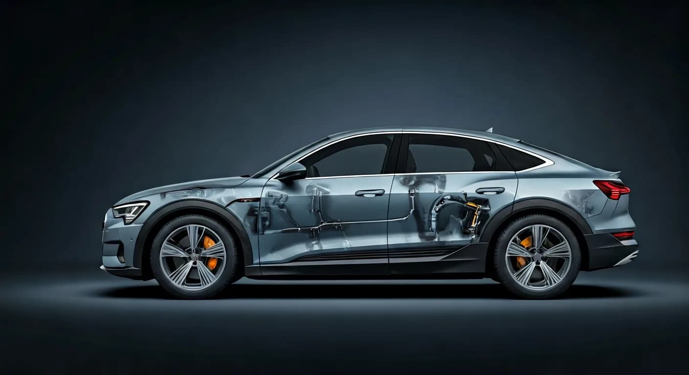 2023 Audi e-tron — Audi e-tron DC charging aborted