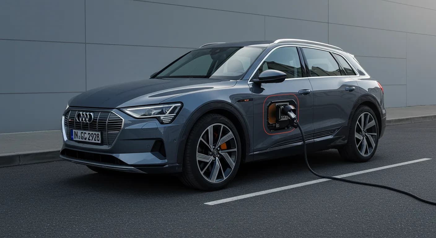 2022 Audi e-tron — Audi e-tron delayed DC charging