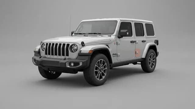 2023 Jeep Wrangler — Jeep Wrangler Service 4WD message