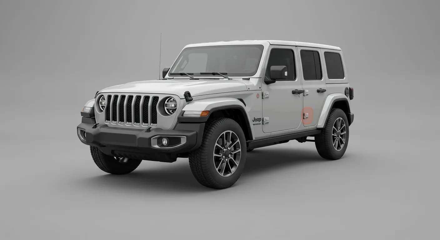 2023 Jeep Wrangler — Jeep Wrangler Service 4WD message