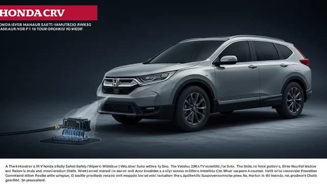 2023 Honda CR-V — Honda CR-V washer motor inop
