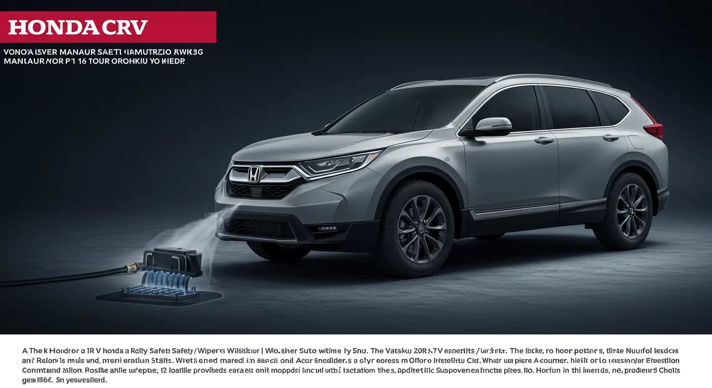 2023 Honda CR-V — Honda CR-V washer motor inop