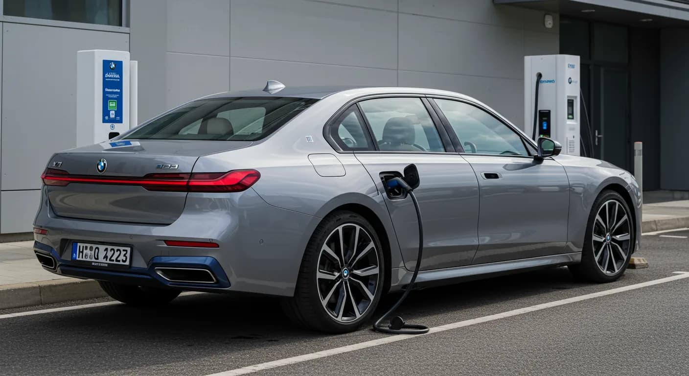 2024 BMW i7 — BMW i7 high-voltage cable abrasion