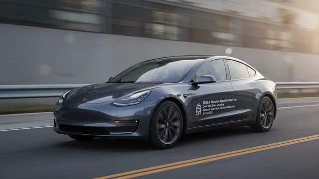 2023 TESLA Model 3 — 2023 TESLA Model 3 manufacturer_communication