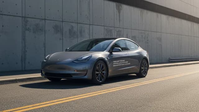 2022 TESLA Model 3 — 2022 TESLA Model 3 manufacturer_communication