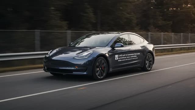 2022 TESLA Model 3 — 2022 TESLA Model 3 manufacturer_communication