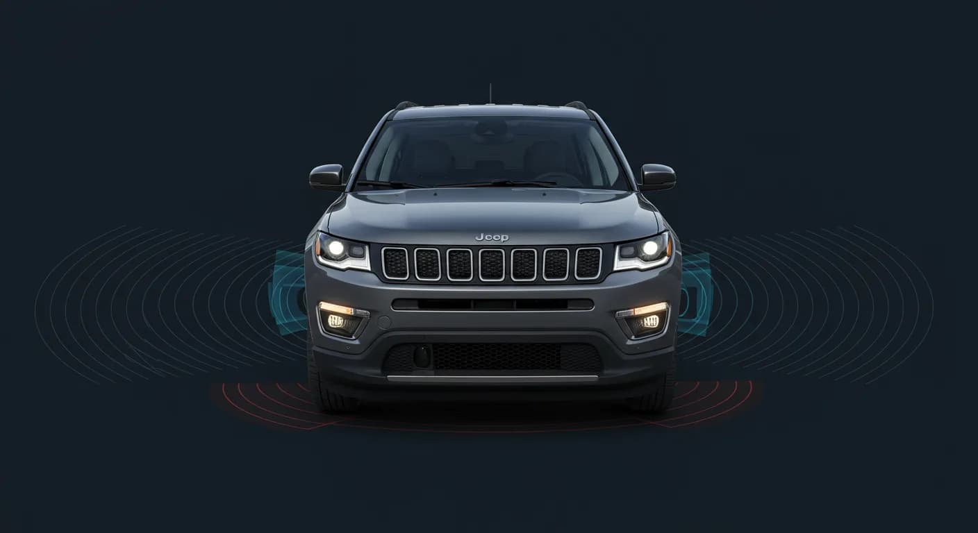 2024 Jeep Compass — Jeep Compass ACC Sensor Blinded