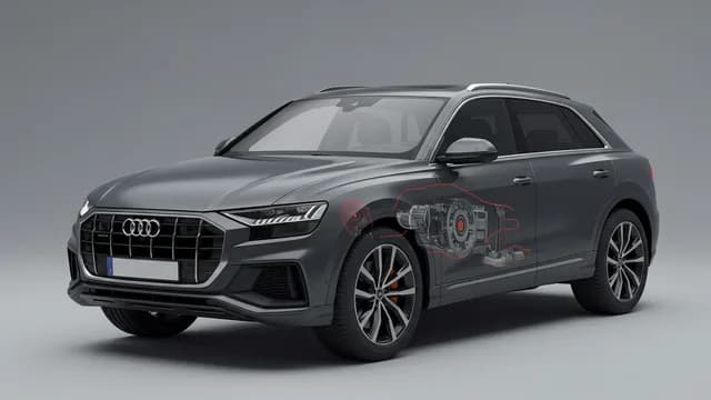 2021 Audi Q8 — 2021 Audi Q8 2nd gear start
