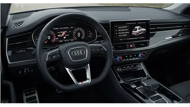 2023 Audi Q8 — Audi SAFE CP warning U110100