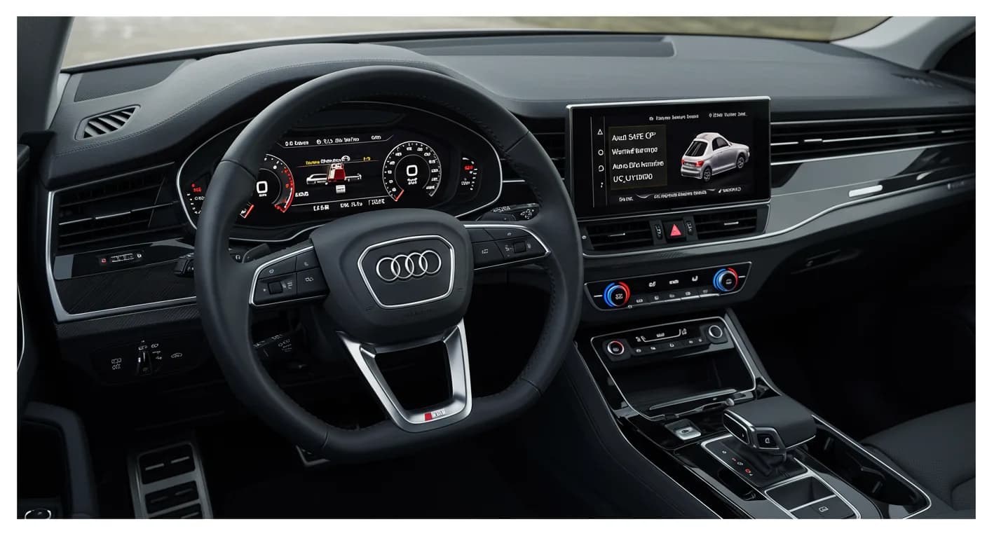 2023 Audi Q8 — Audi SAFE CP warning U110100