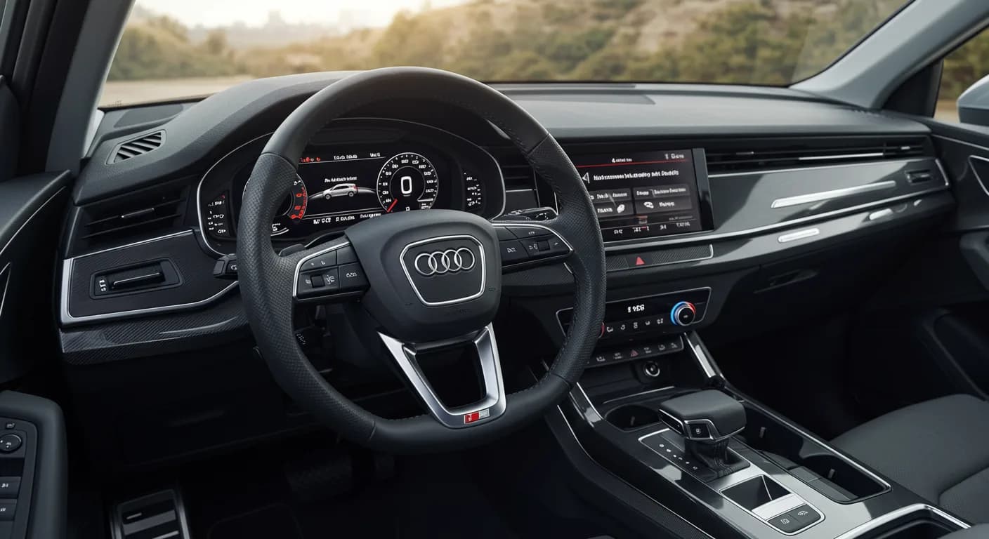 2021 Audi Q8 — Audi instrument cluster fault B200049