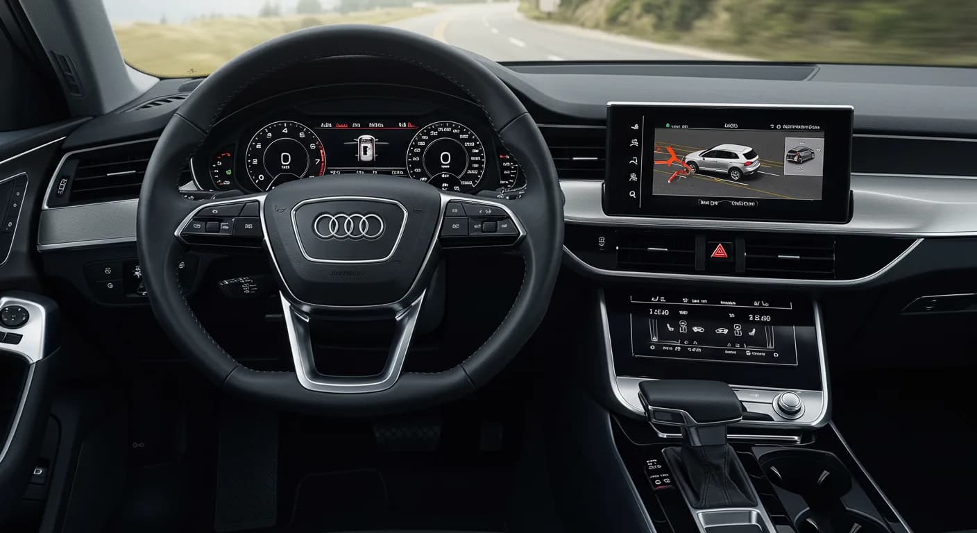 2021 Audi A6 — Audi A6 selector lever fault U040400