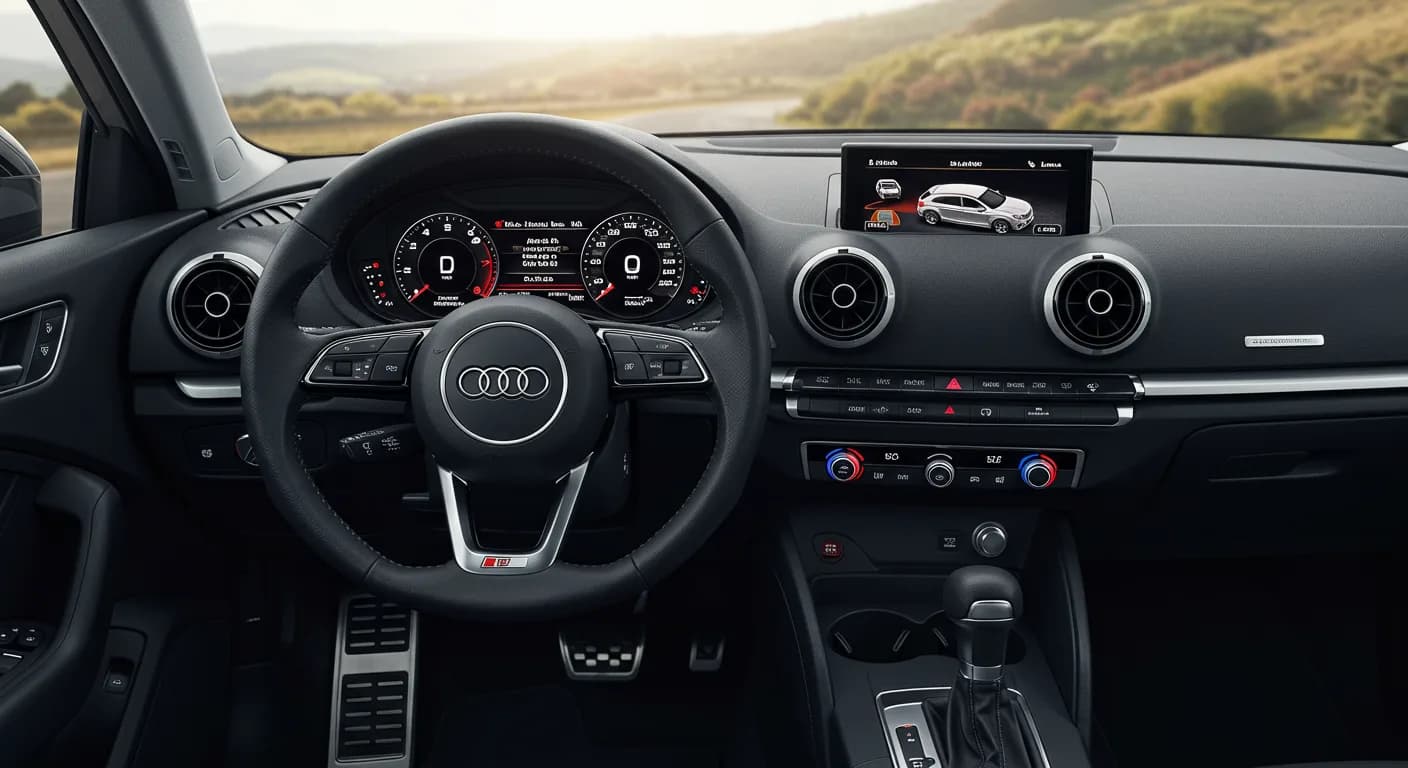 2023 Audi A3 — Audi A3 radiator blind fault