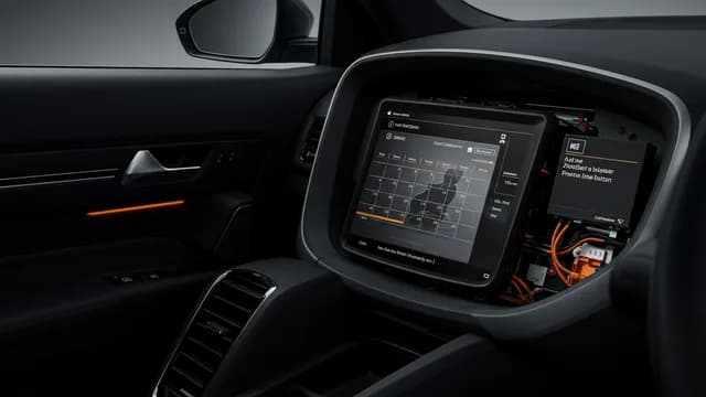 2022 Audi e-tron — Audi MIB3 calendar function