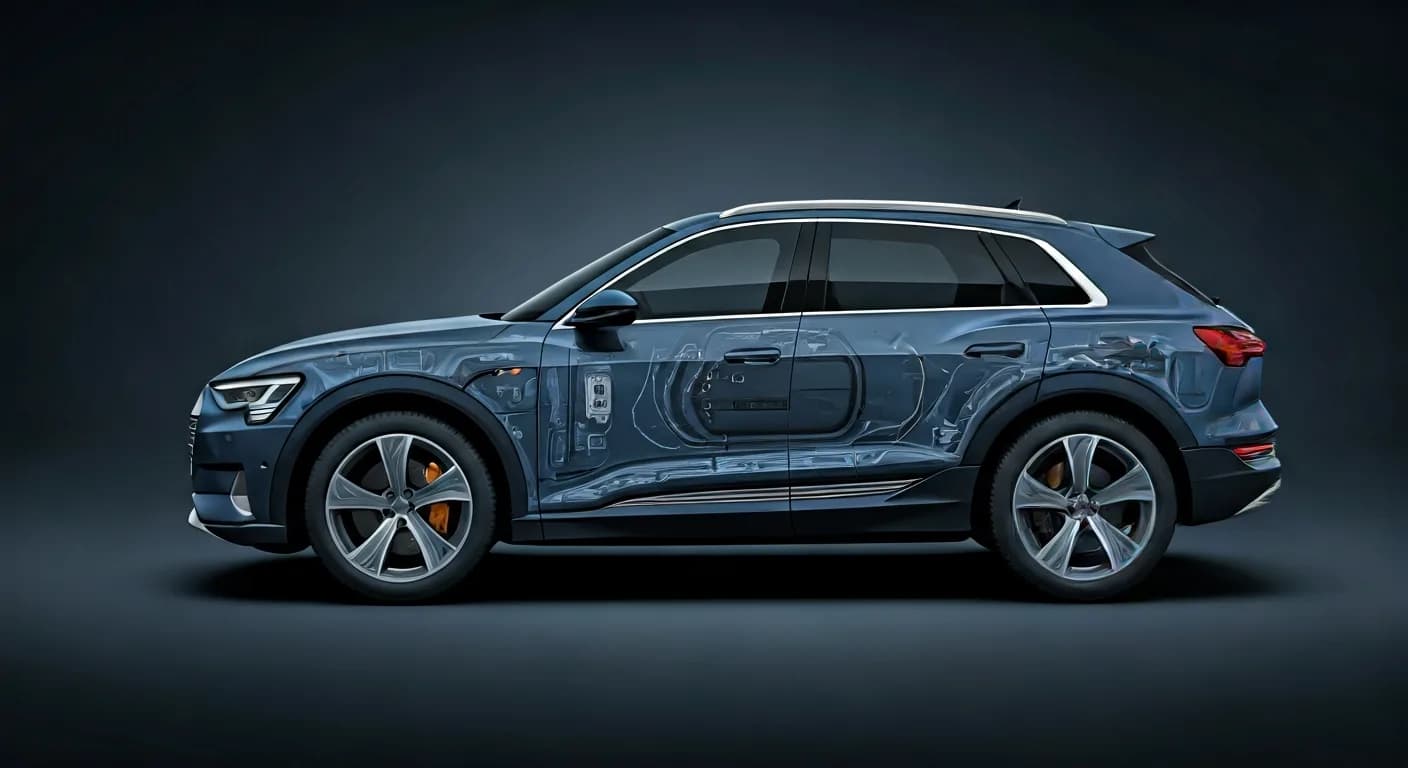 2023 Audi e-tron — Audi MMI incorrect time