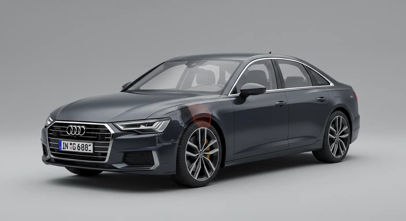 2021 Audi A6 — 2021 Audi A6 drive system fault P060600