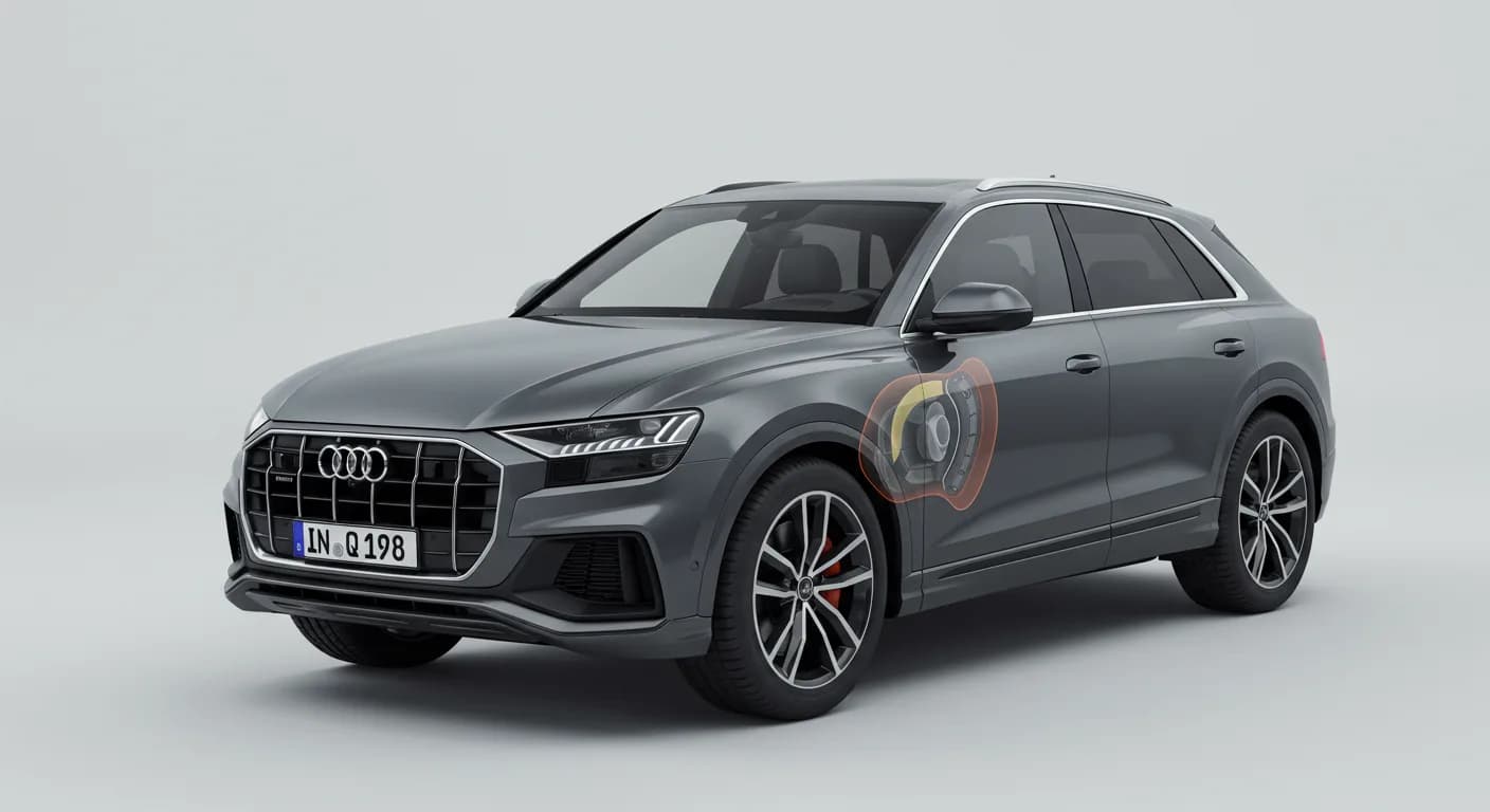 2021 Audi Q8 — Audi Q8 2nd gear start