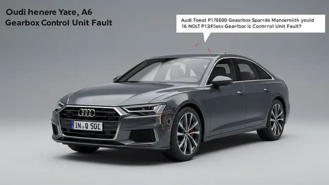 2022 Audi A6 — Audi P17EF00 gearbox control unit