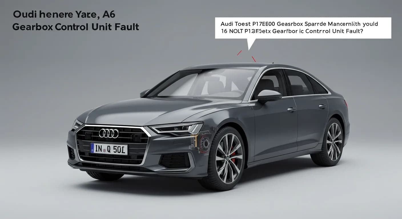2022 Audi A6 — Audi P17EF00 gearbox control unit