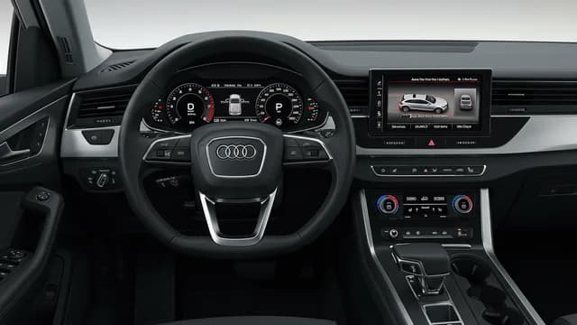 2025 Audi Q8 — Audi 'SAFE CP' warning