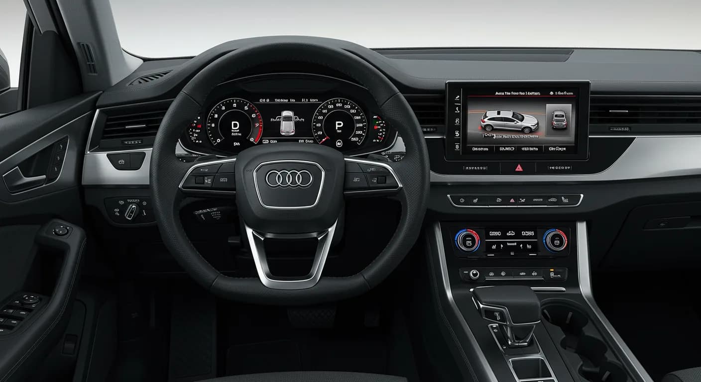2025 Audi Q8 — Audi 'SAFE CP' warning