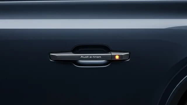 2023 Audi e-tron — Audi e-tron door lock