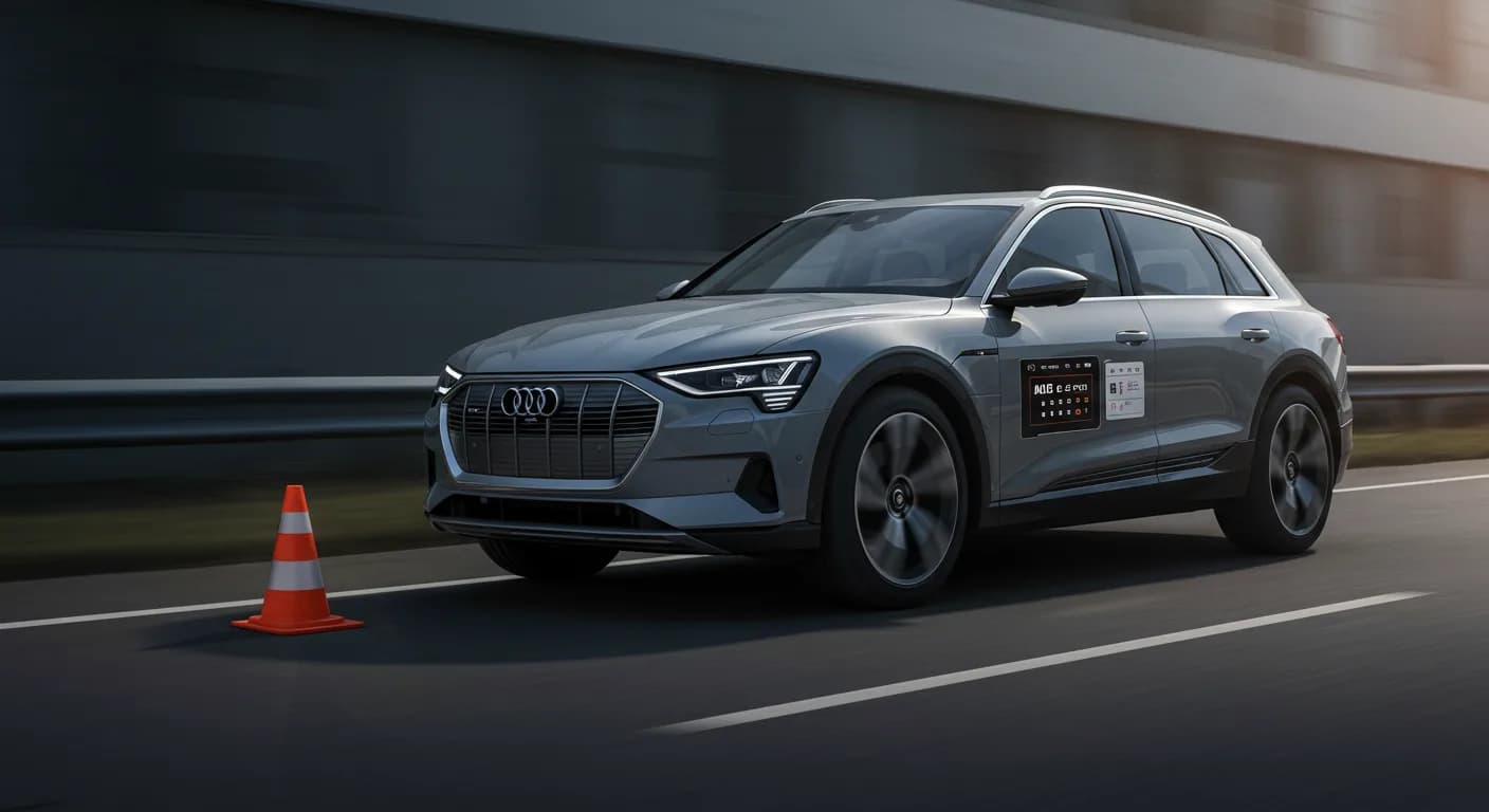 2022 Audi e-tron — Audi e-tron MIB3 calendar function