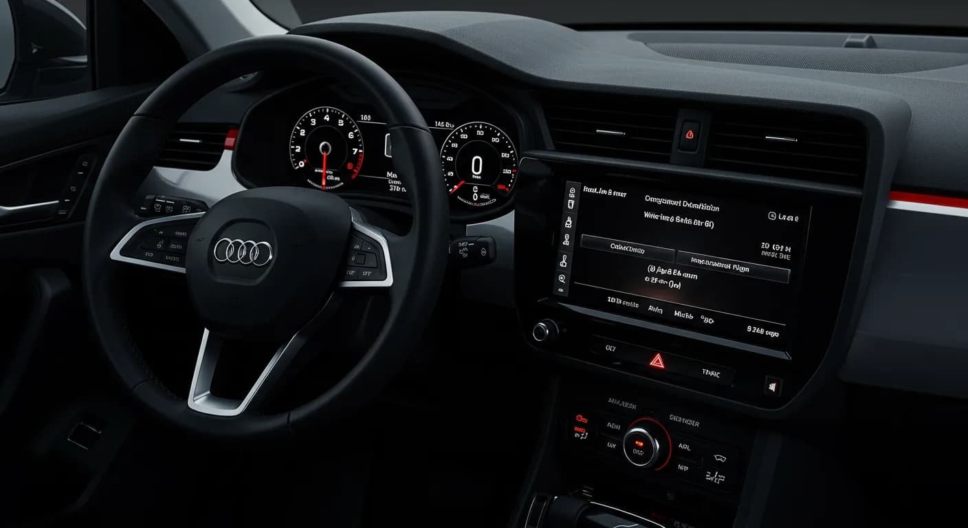 2023 Audi e-tron — Audi MMI incorrect time