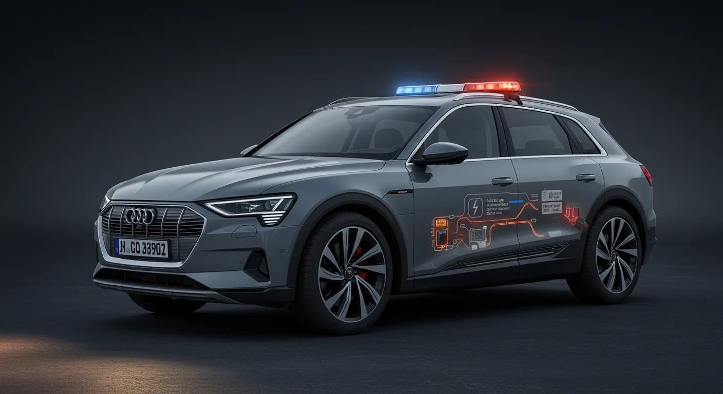 2022 Audi e-tron — Audi eCall fault B200000