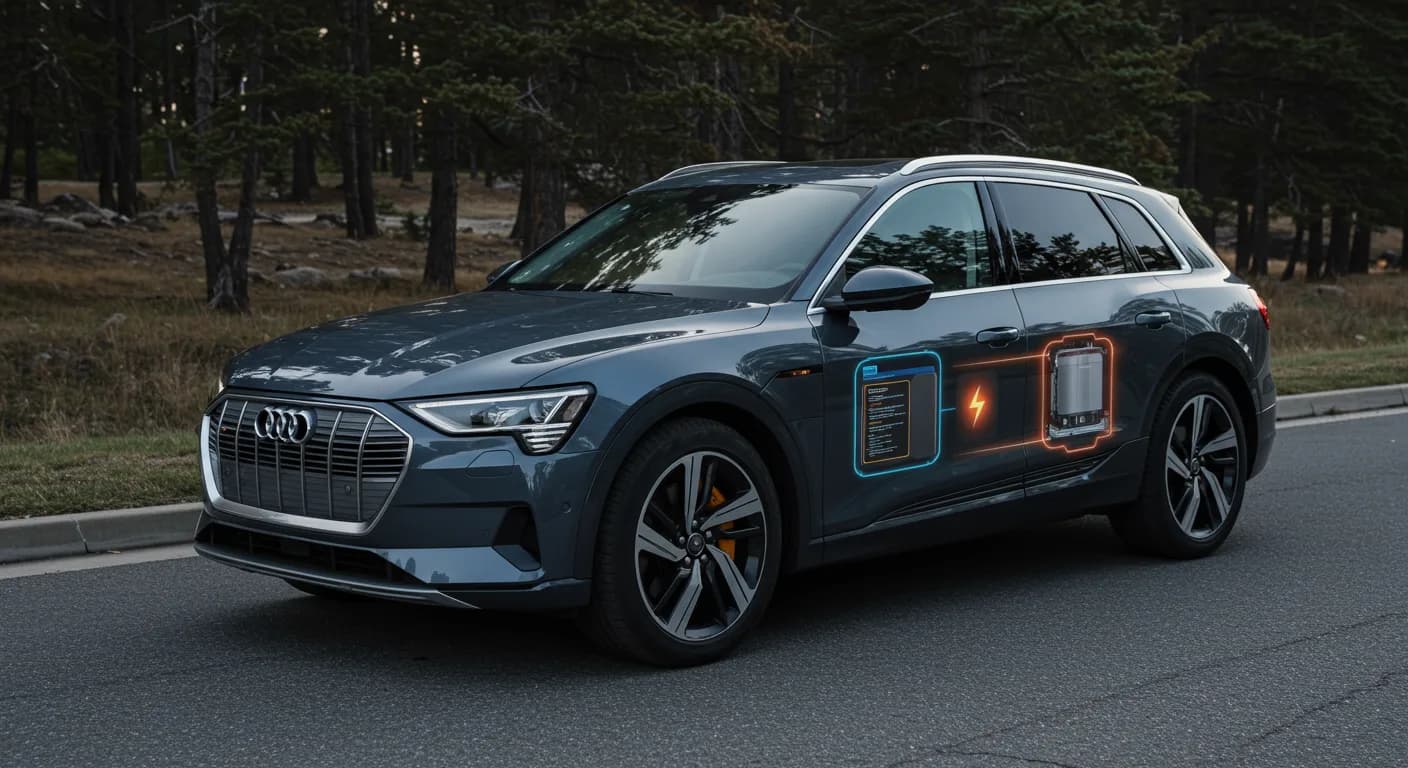 2022 Audi e-tron — Audi e-tron battery energy content