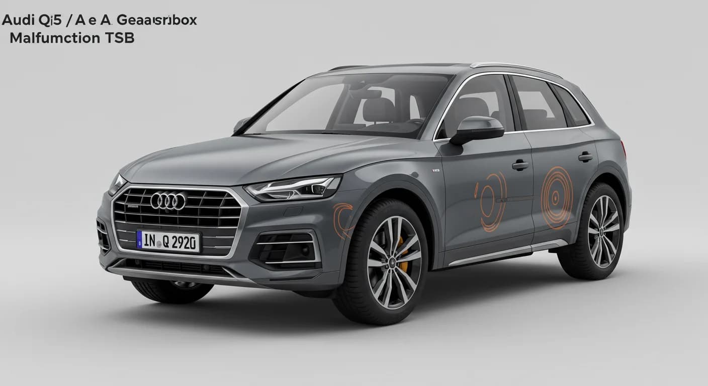 2021 Audi Q5 e — Audi Q5 e gearbox malfunction P288200